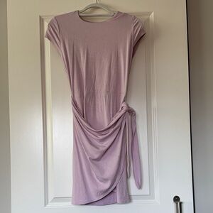 Wilfred Asymmetrical Lilac Dress